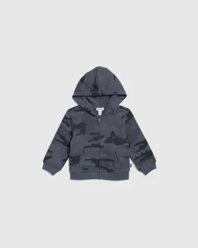 Infant Boy Blue Camo Hoodie