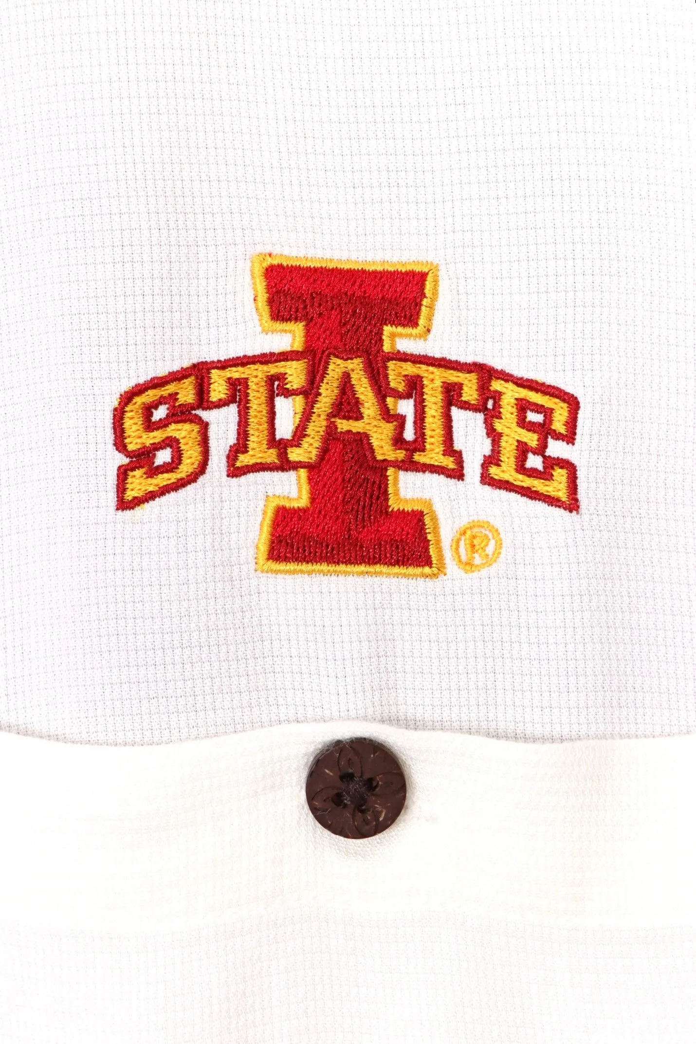 Iowa State Cyclones Short Sleeve Bowling Shirt (L)