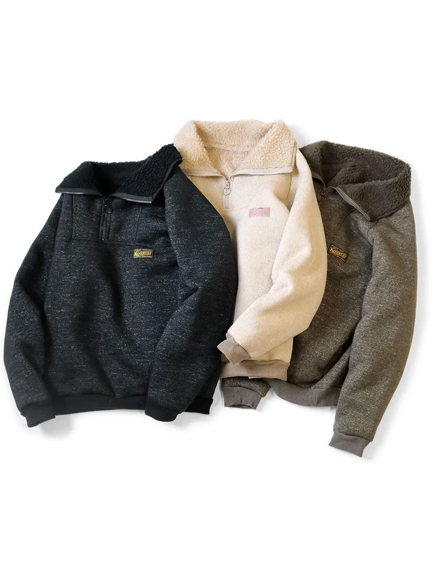 Kapital Boa Fleece ZIP Alpen Pullover sweater