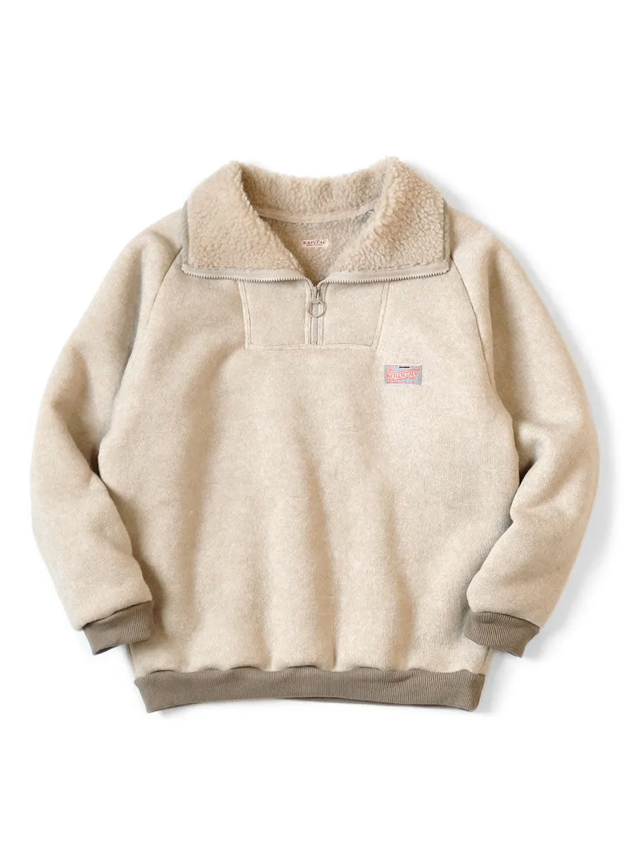 Kapital Boa Fleece ZIP Alpen Pullover sweater