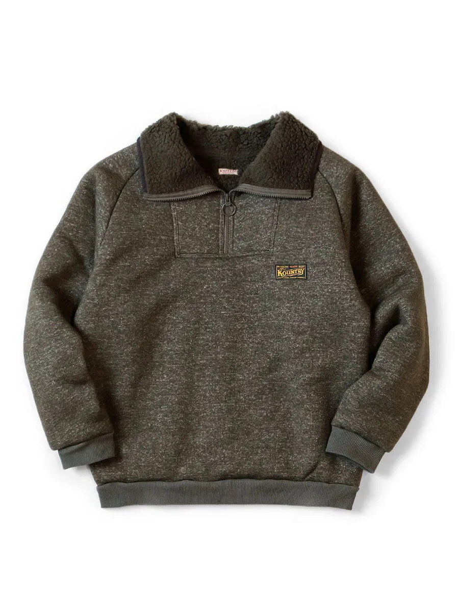 Kapital Boa Fleece ZIP Alpen Pullover sweater