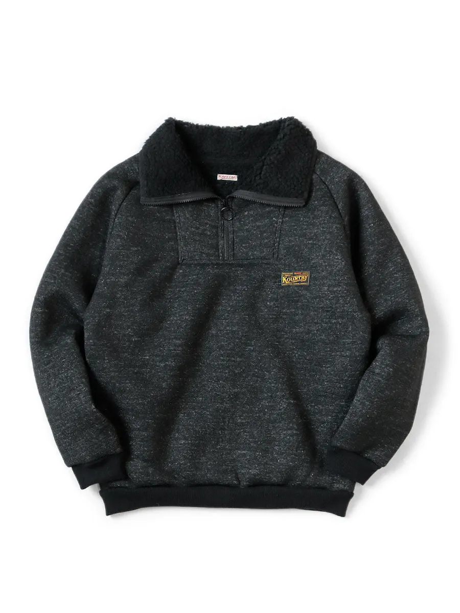 Kapital Boa Fleece ZIP Alpen Pullover sweater