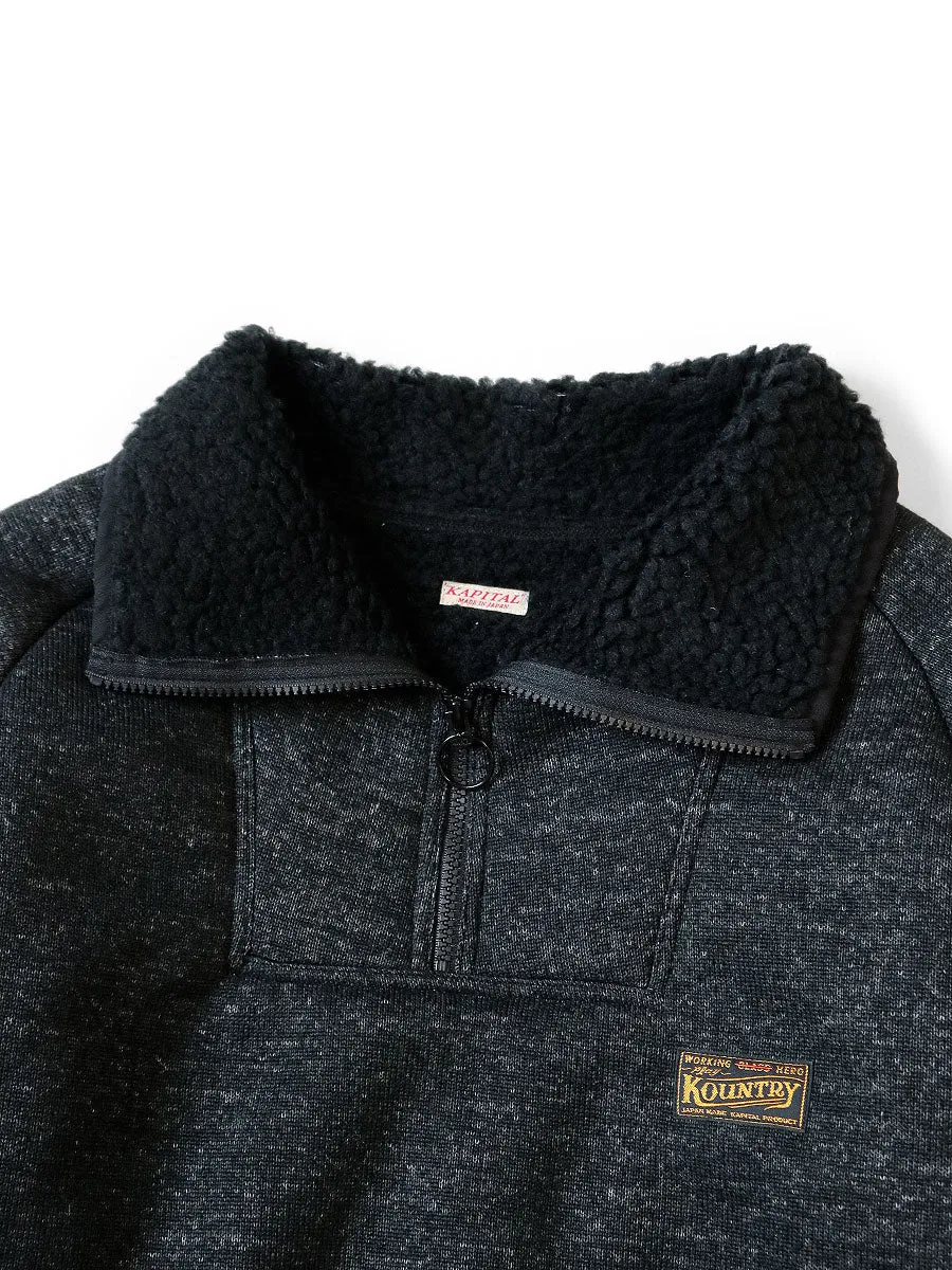 Kapital Boa Fleece ZIP Alpen Pullover sweater