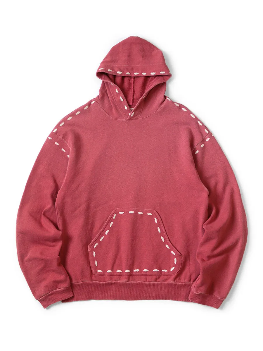 Kapital Fleece marionette hooded sweatshirt (processed) sweater