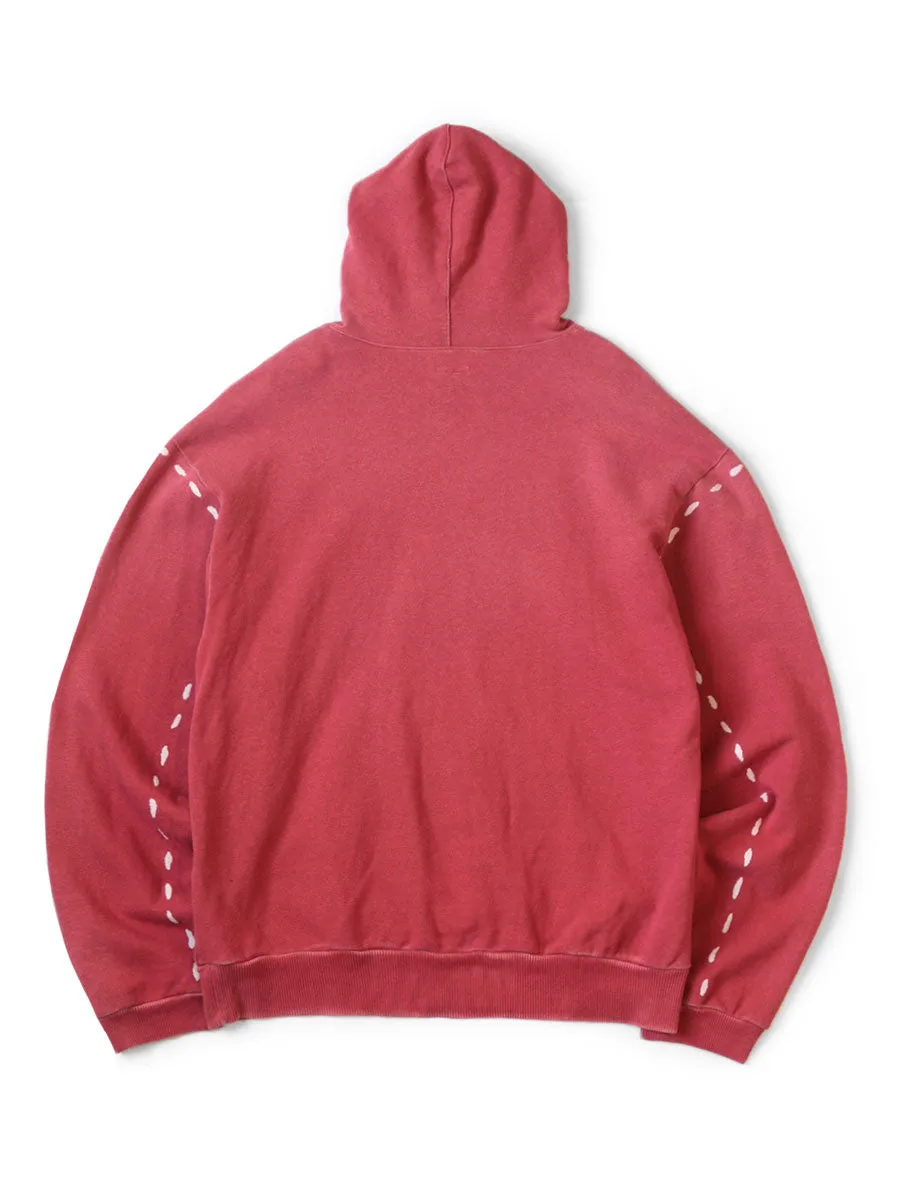 Kapital Fleece marionette hooded sweatshirt (processed) sweater