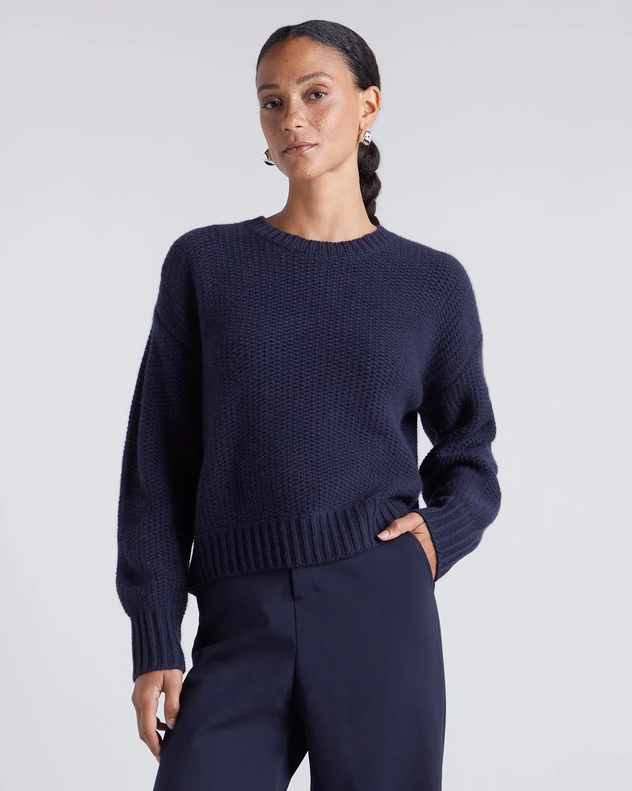 Kate Young x Splendid 100% Cashmere Sweater