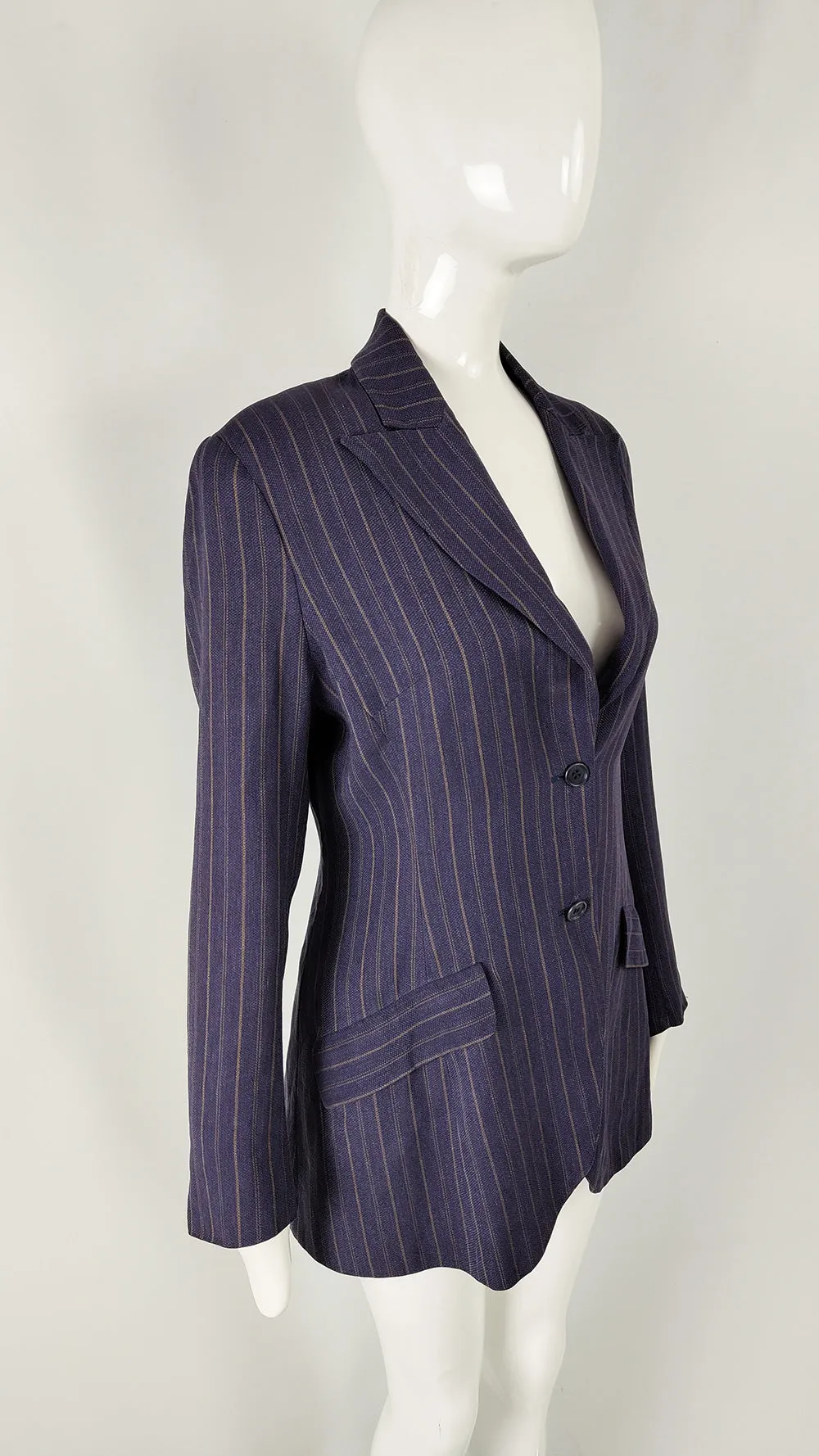 Katharine Hamnett Vintage Womens Tailored Blazer Jacket, 1990s