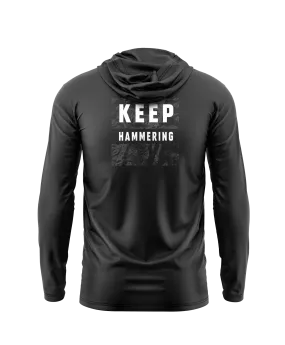 Keep Hammering MTN Black Collection Athletic Hoodie