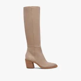 KRISTY BOOTS TAUPE LEATHER - re:vita