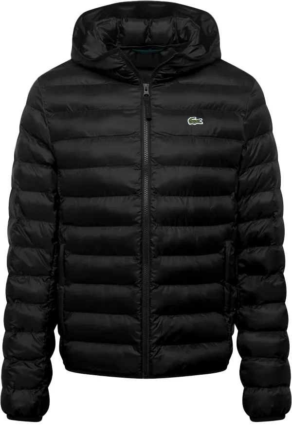 Lacoste Parka Hooded Jacket Black