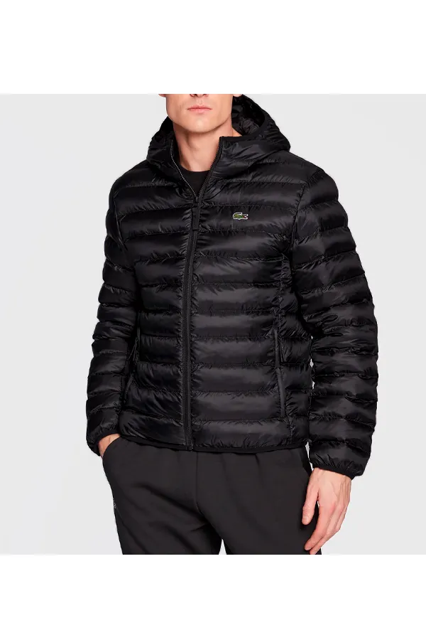 Lacoste Parka Hooded Jacket Black