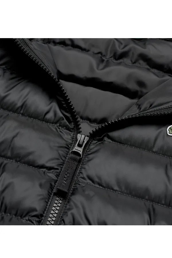 Lacoste Parka Hooded Jacket Black