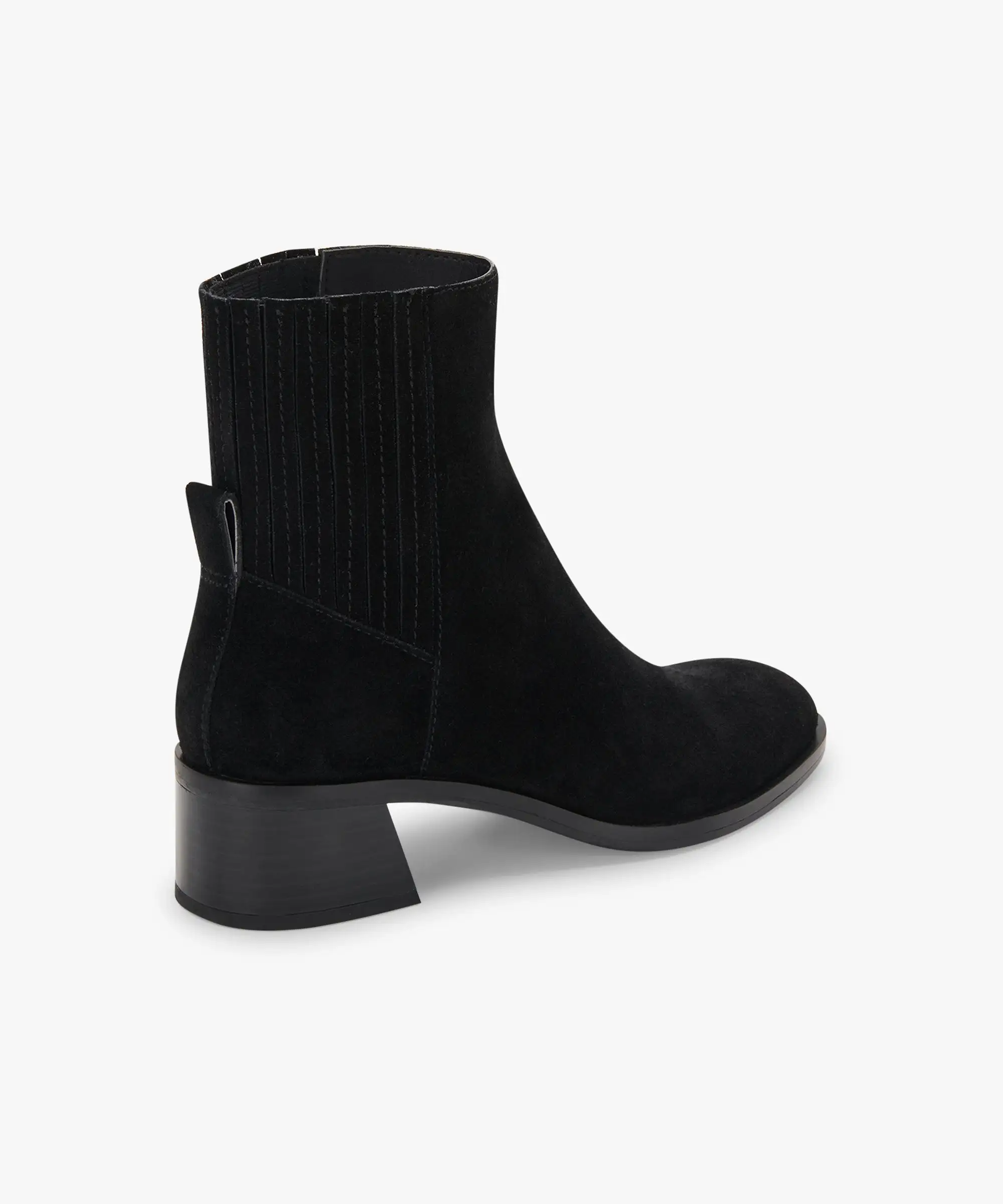 LAYTON BOOTIES BLACK SUEDE re:vita