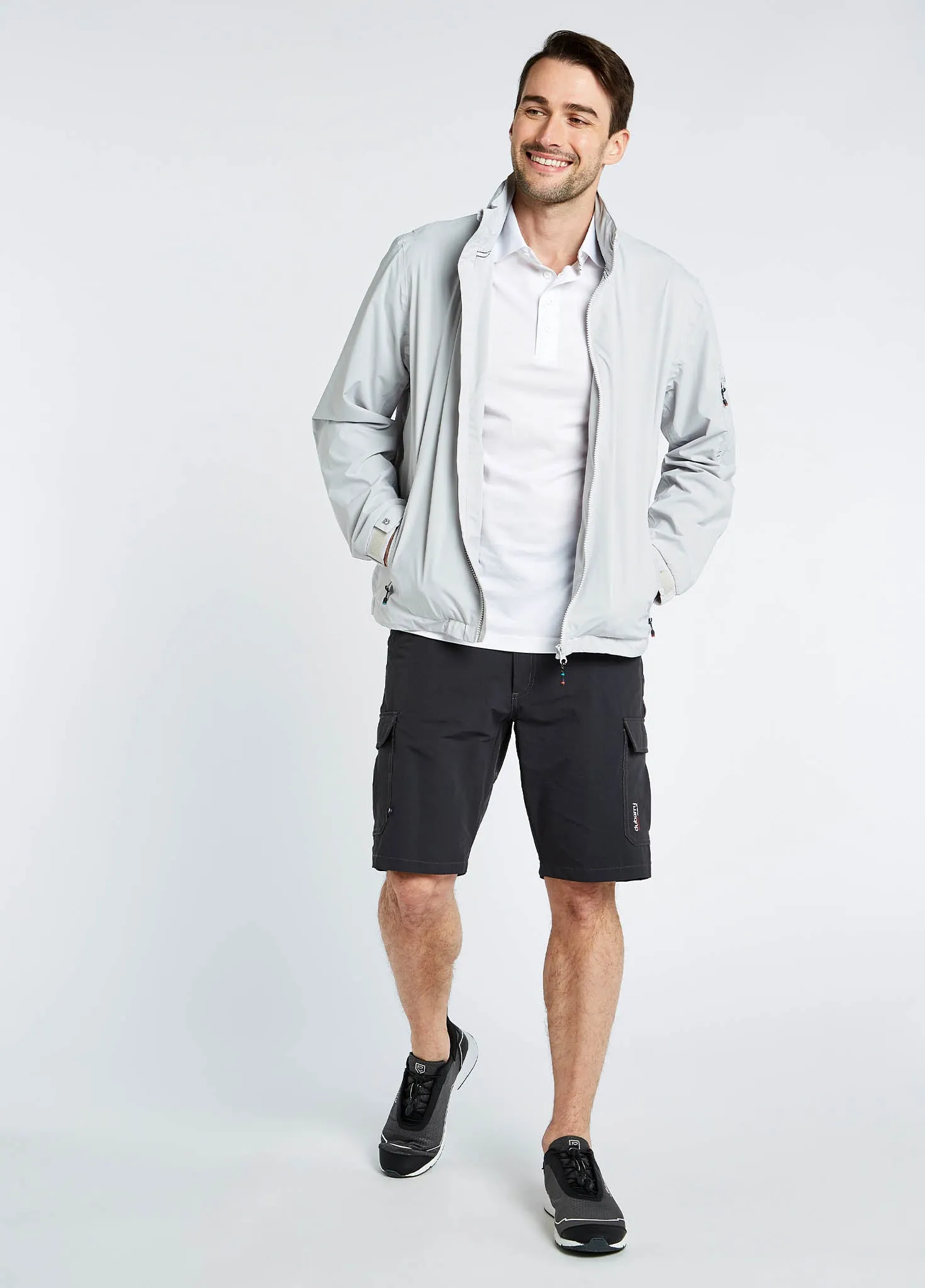 Levanto Men's Crew Jacket - Platinum