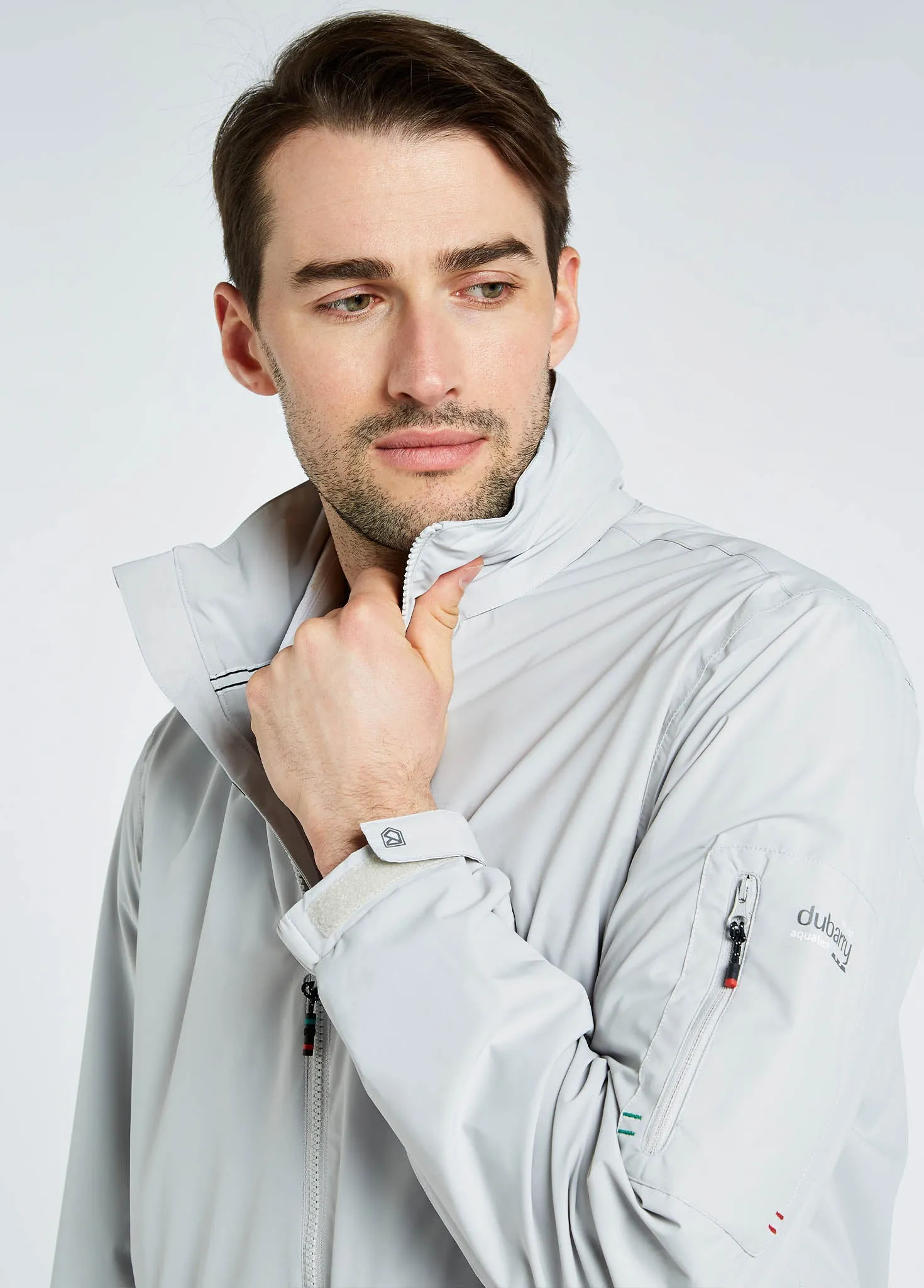 Levanto Men's Crew Jacket - Platinum