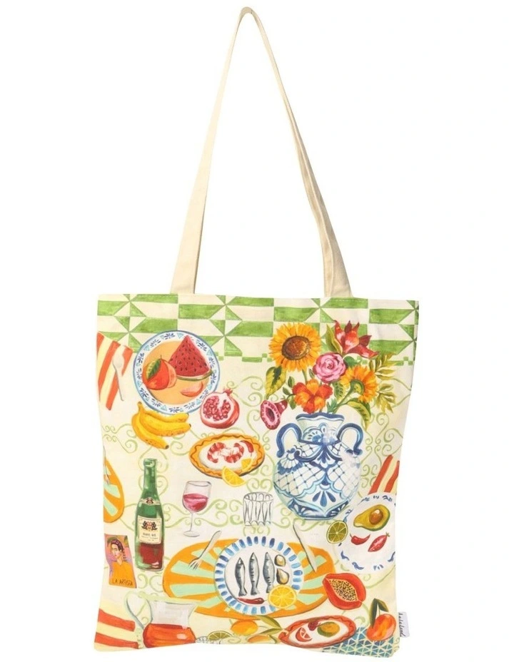 Life In Colour Tote Bag in Multi