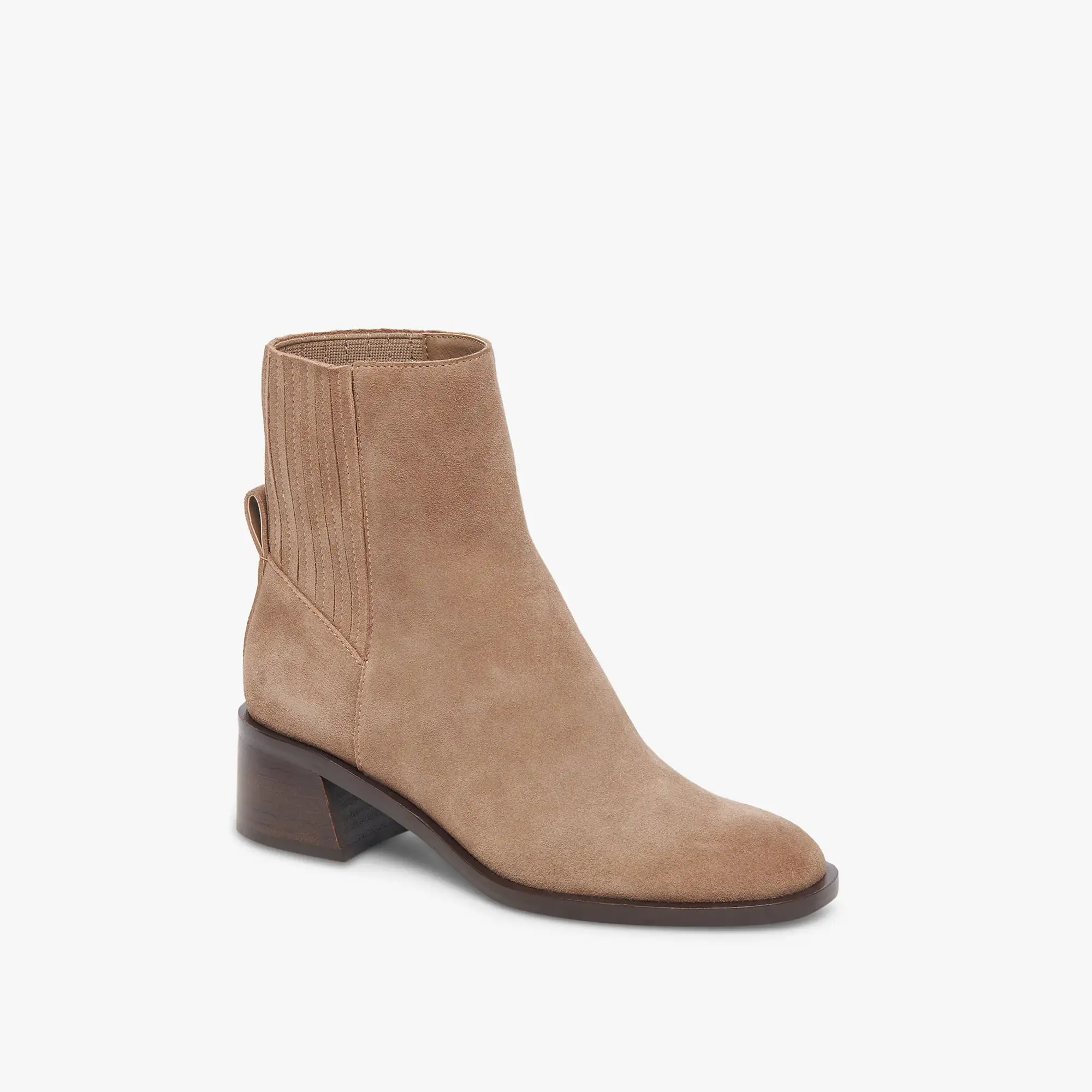 LINNY H2O BOOTS TRUFFLE SUEDE - re:vita