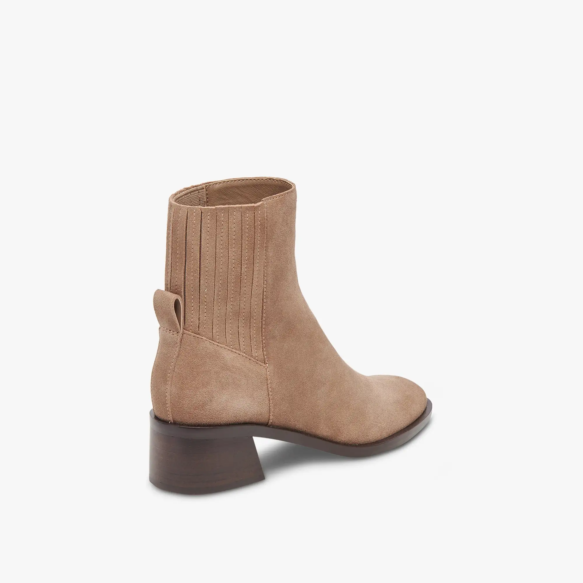 LINNY H2O BOOTS TRUFFLE SUEDE - re:vita