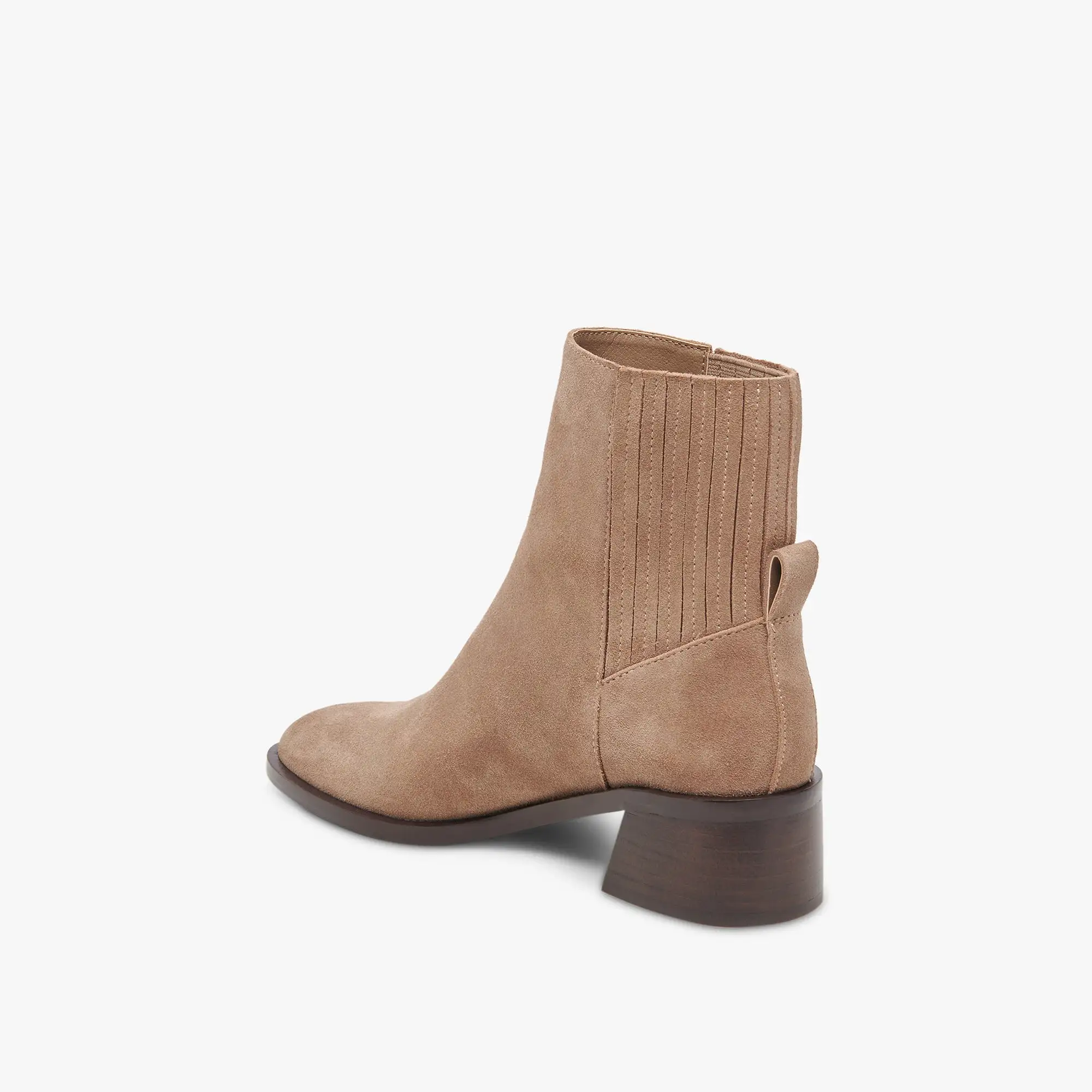 LINNY H2O BOOTS TRUFFLE SUEDE - re:vita