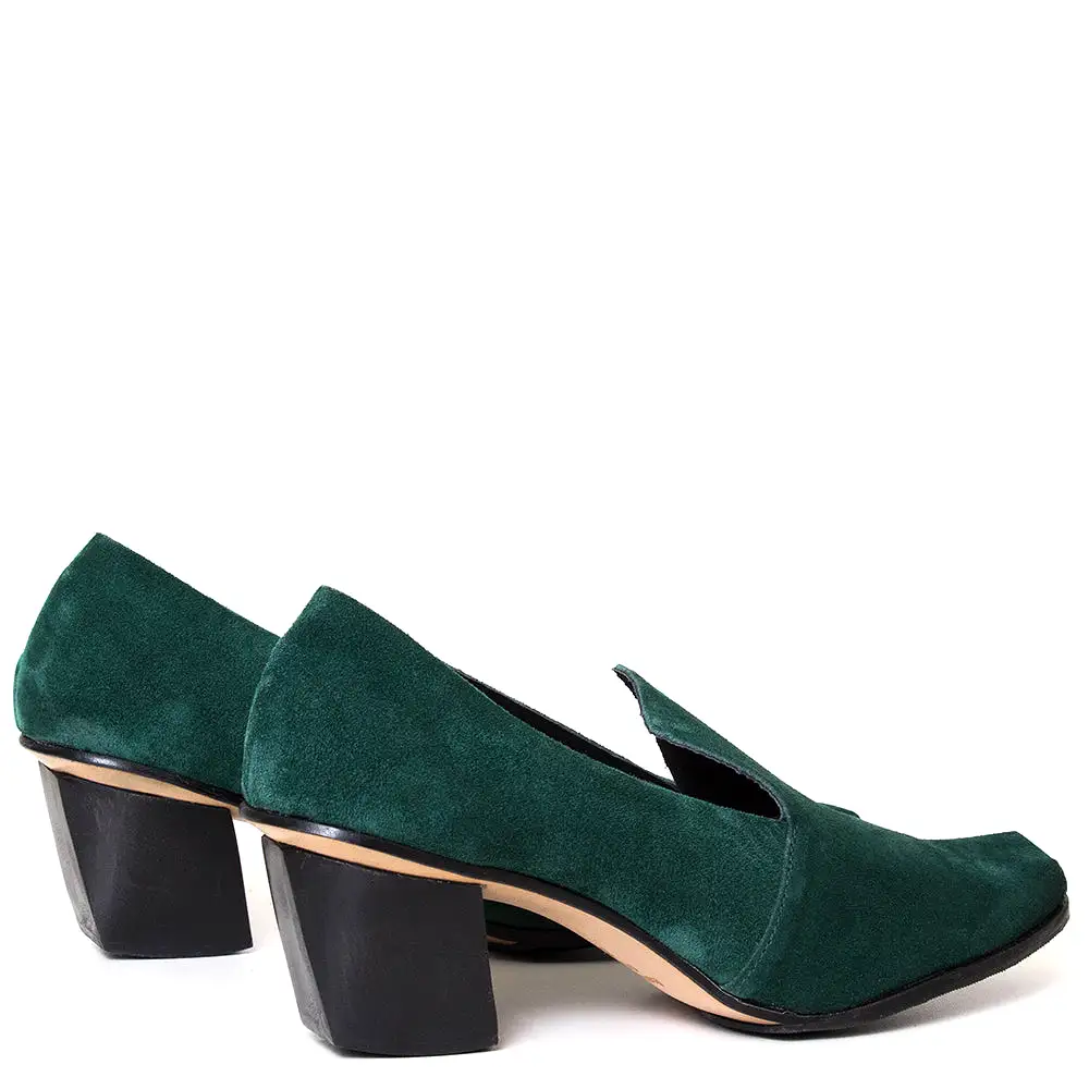 Literary Women's Suede Heel