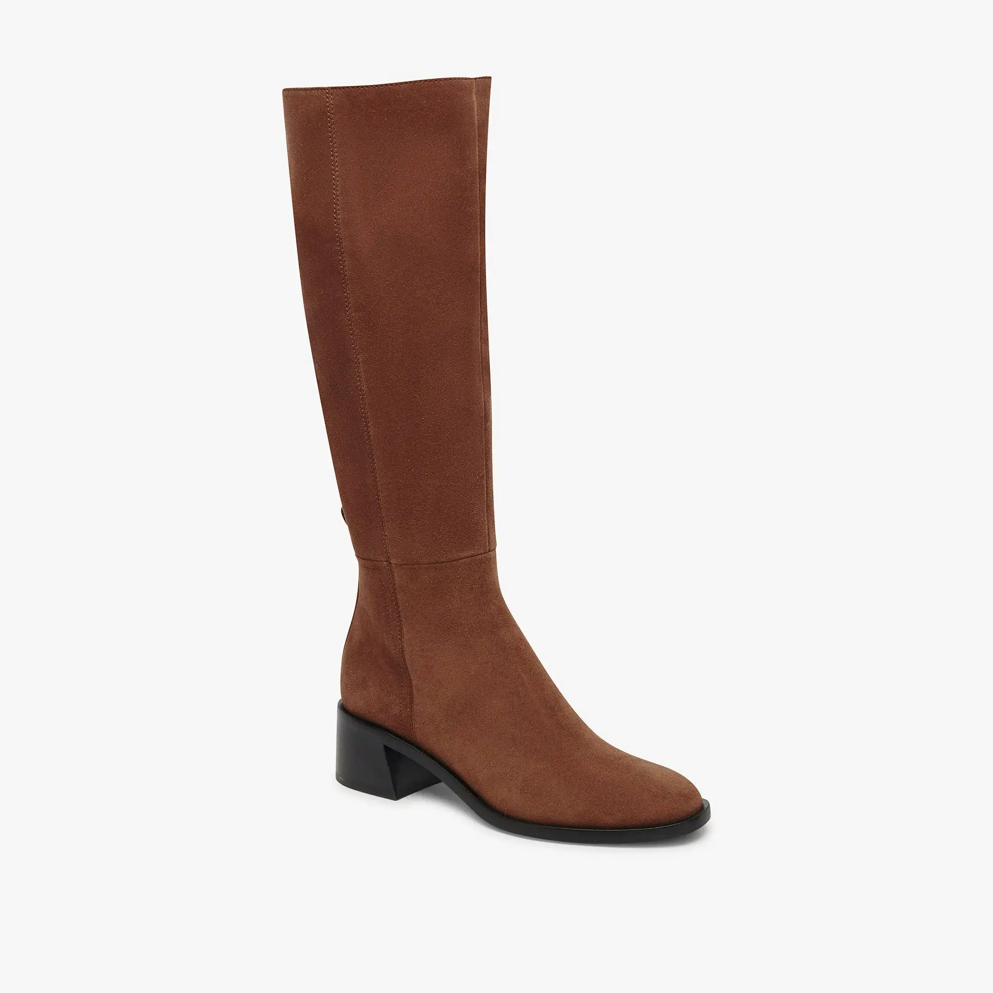 LIZAH BOOTS BROWN SUEDE