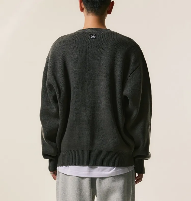 LMC  |[ LMC ]★SPIRAL JACQUARD KNIT SWEATER