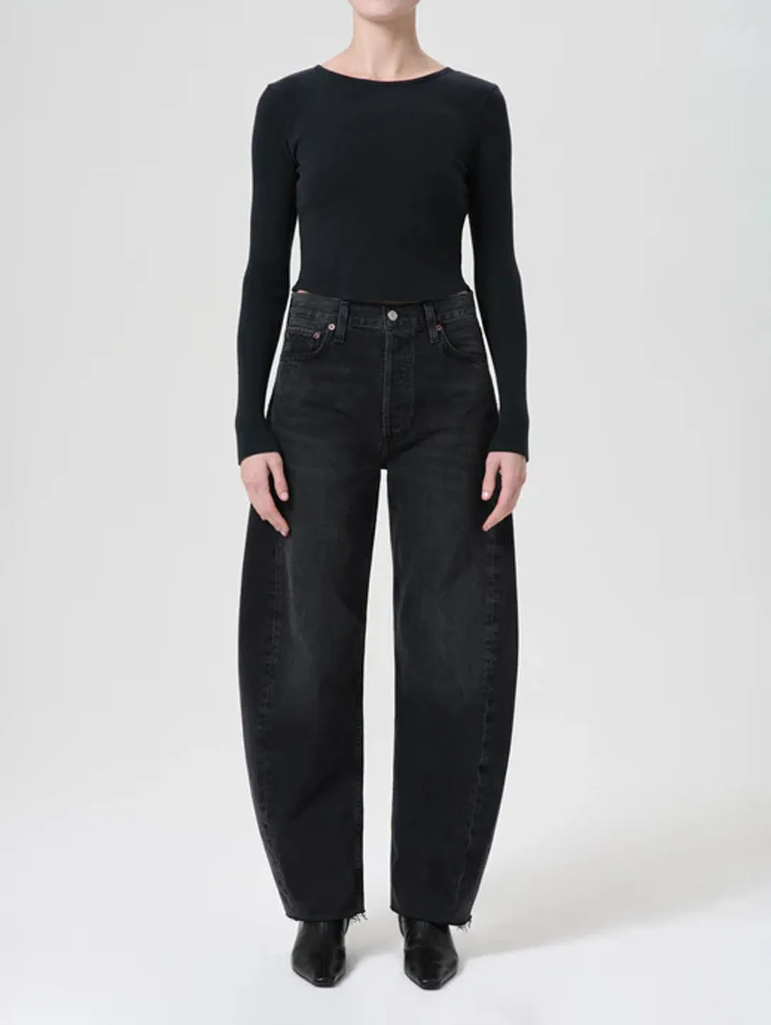 Luna High Rise Pieced Jean - Possess