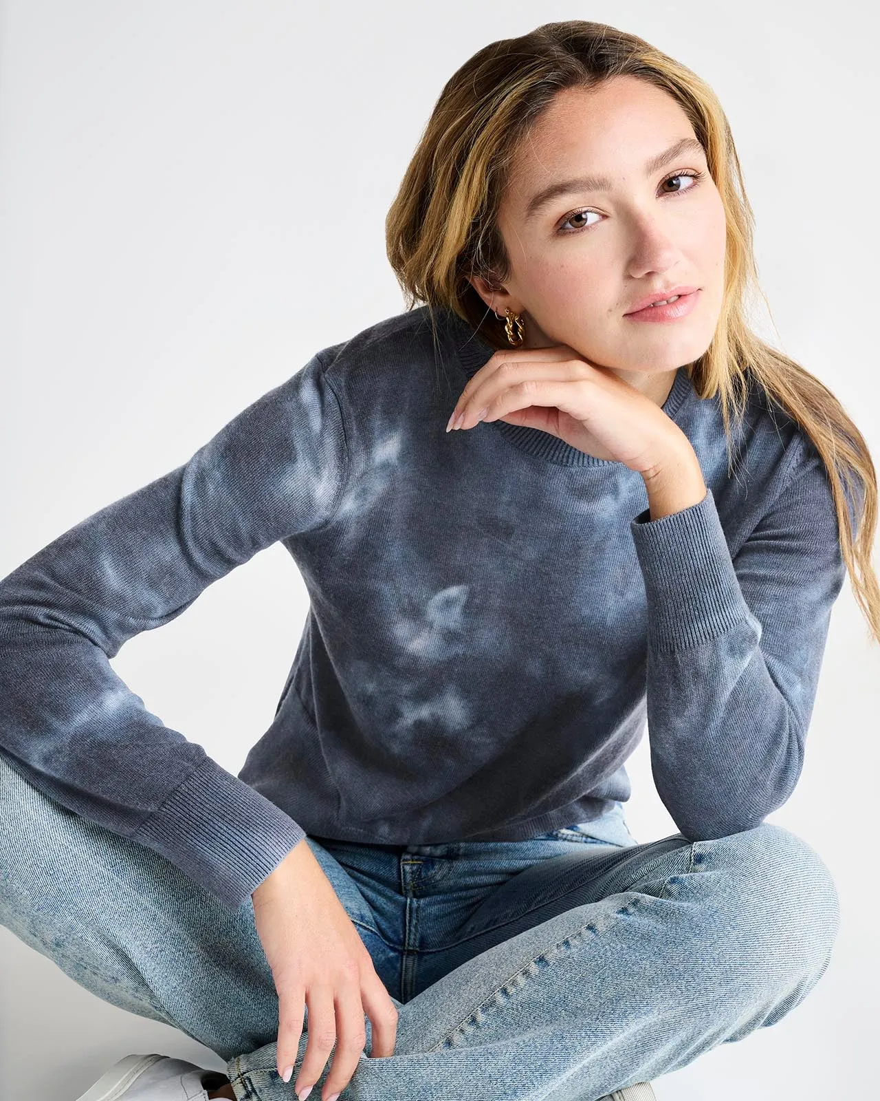 Madelyn Acid Wash Sweater