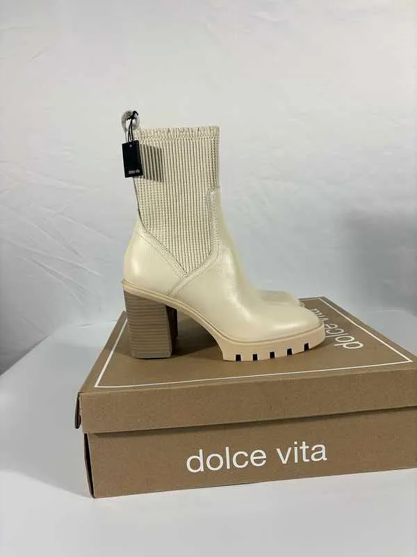 MARNI H2O BOOTS IVORY LEATHER - re:vita