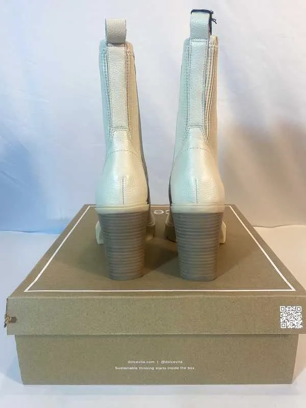 MARNI H2O BOOTS IVORY LEATHER - re:vita