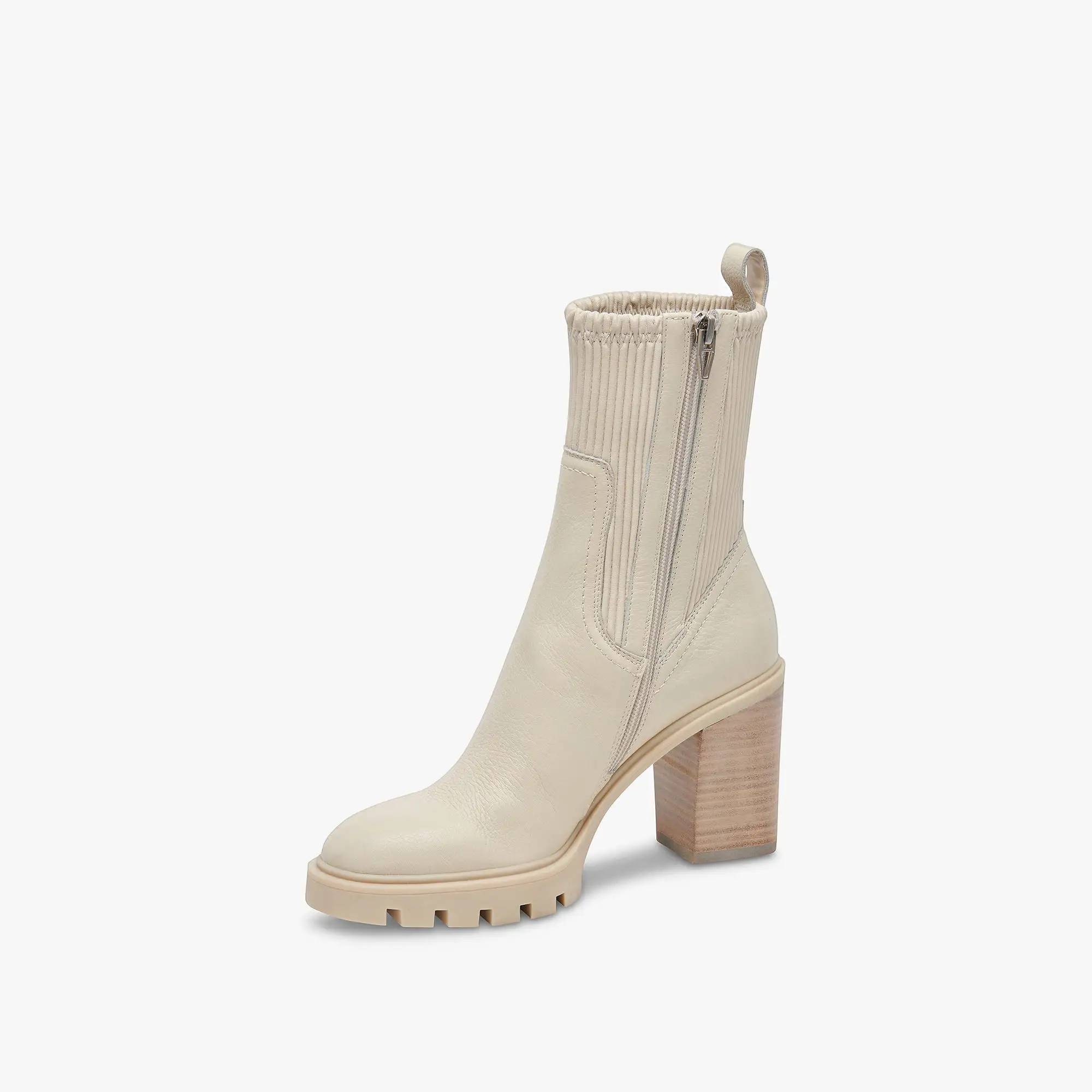 MARNI H2O BOOTS IVORY LEATHER - re:vita