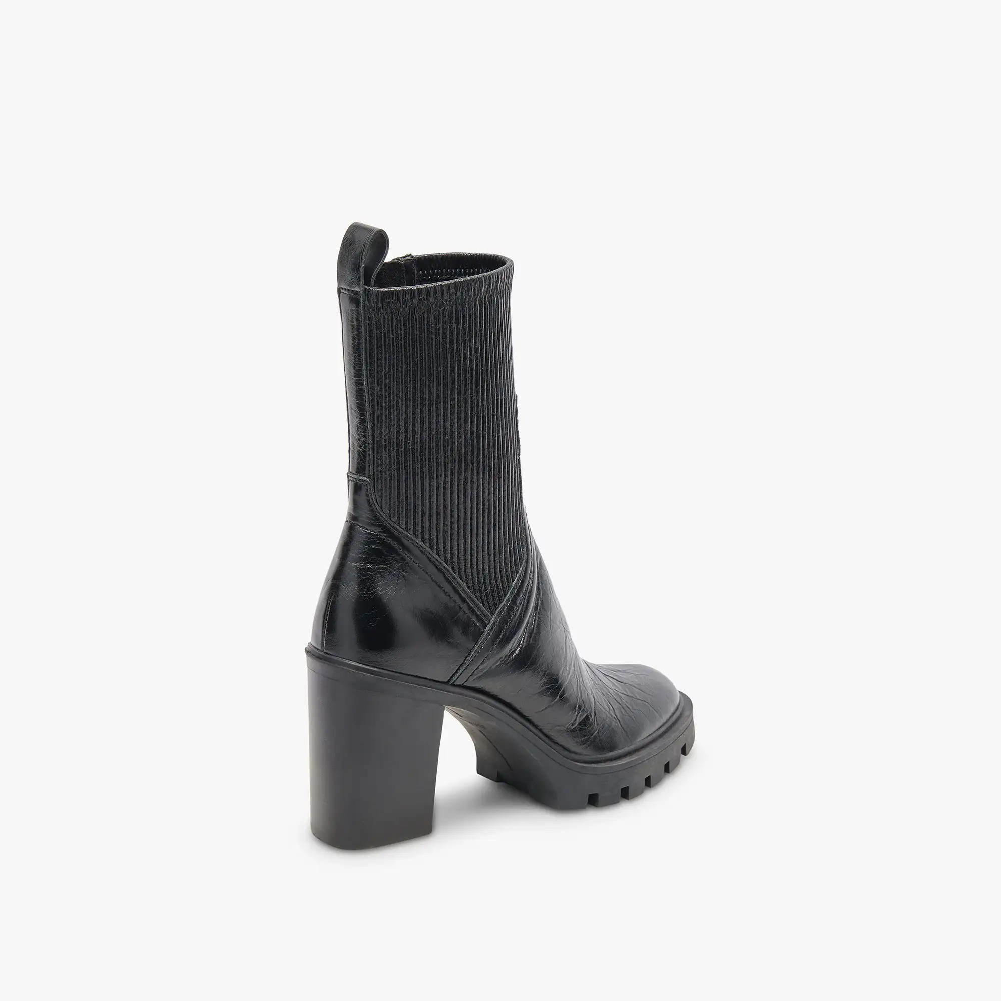 MARNI H2O BOOTS MIDNIGHT CRINKLE PATENT