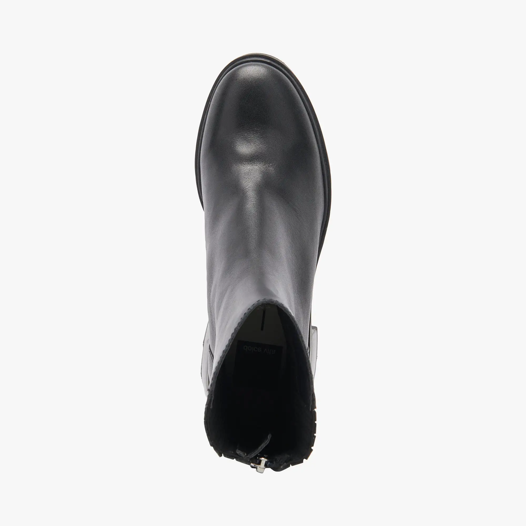 MARTEY H2O BOOTS BLACK LEATHER - re:vita