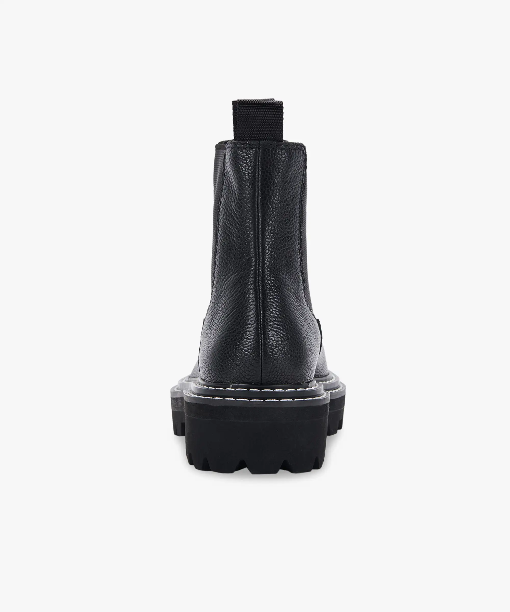 MOANA BOOTS BLACK LEATHER re:vita