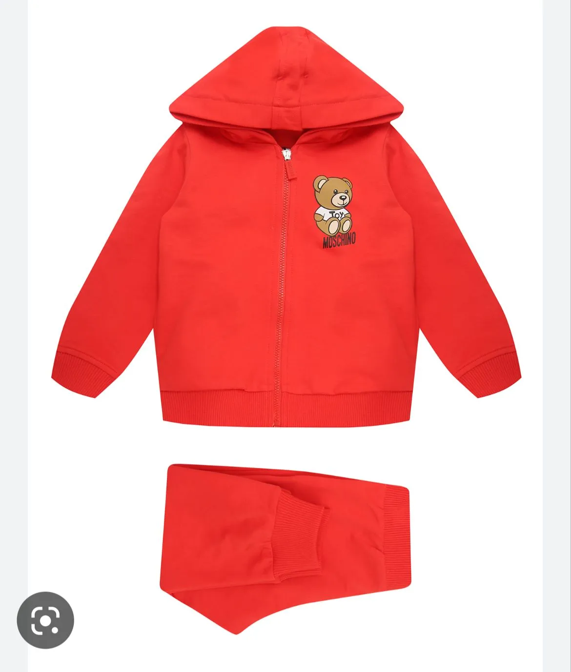 Moschino Sets&Outfits Sweater Track Logo Red