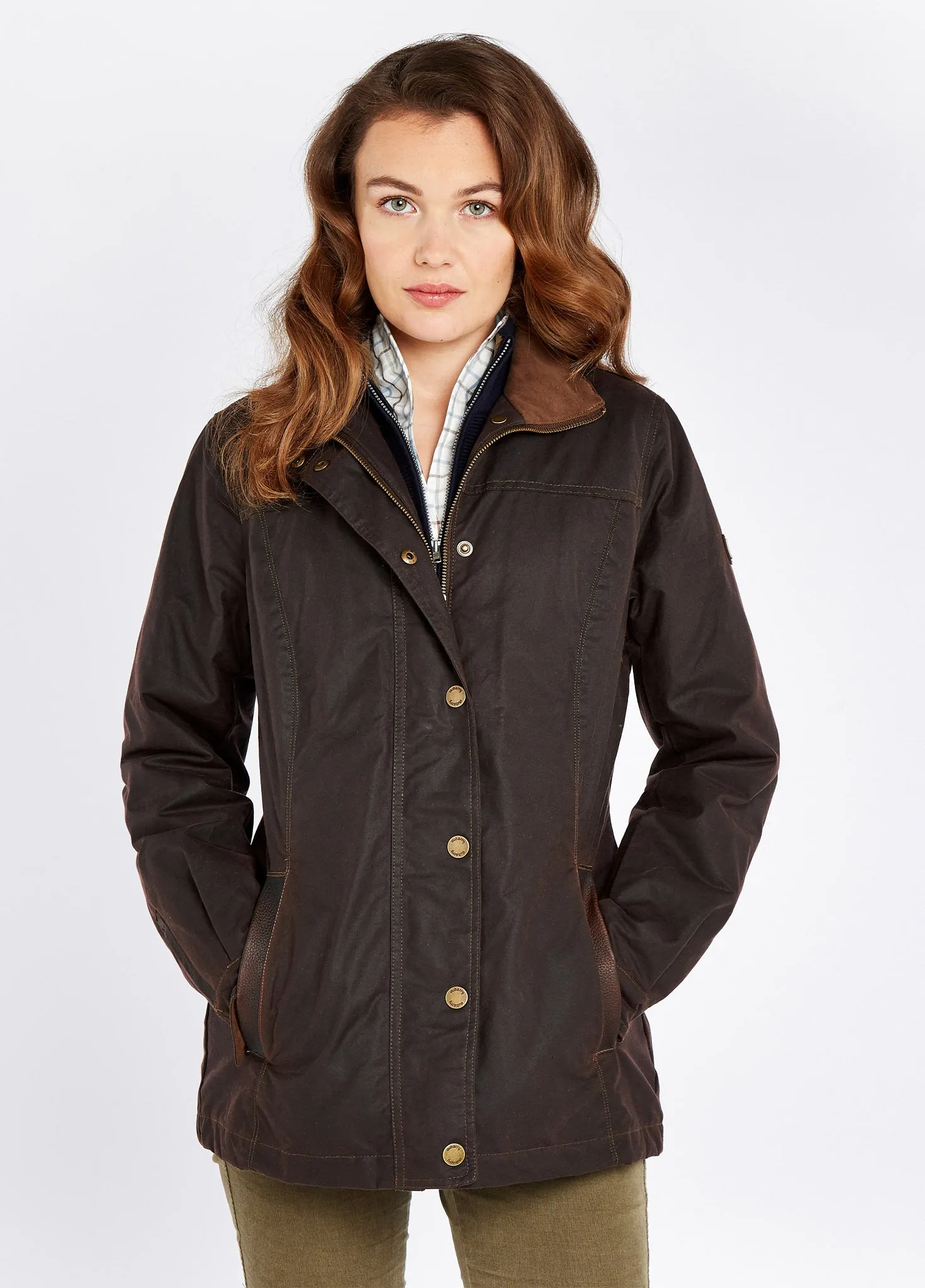 Mountrath Waxed Jacket - Java