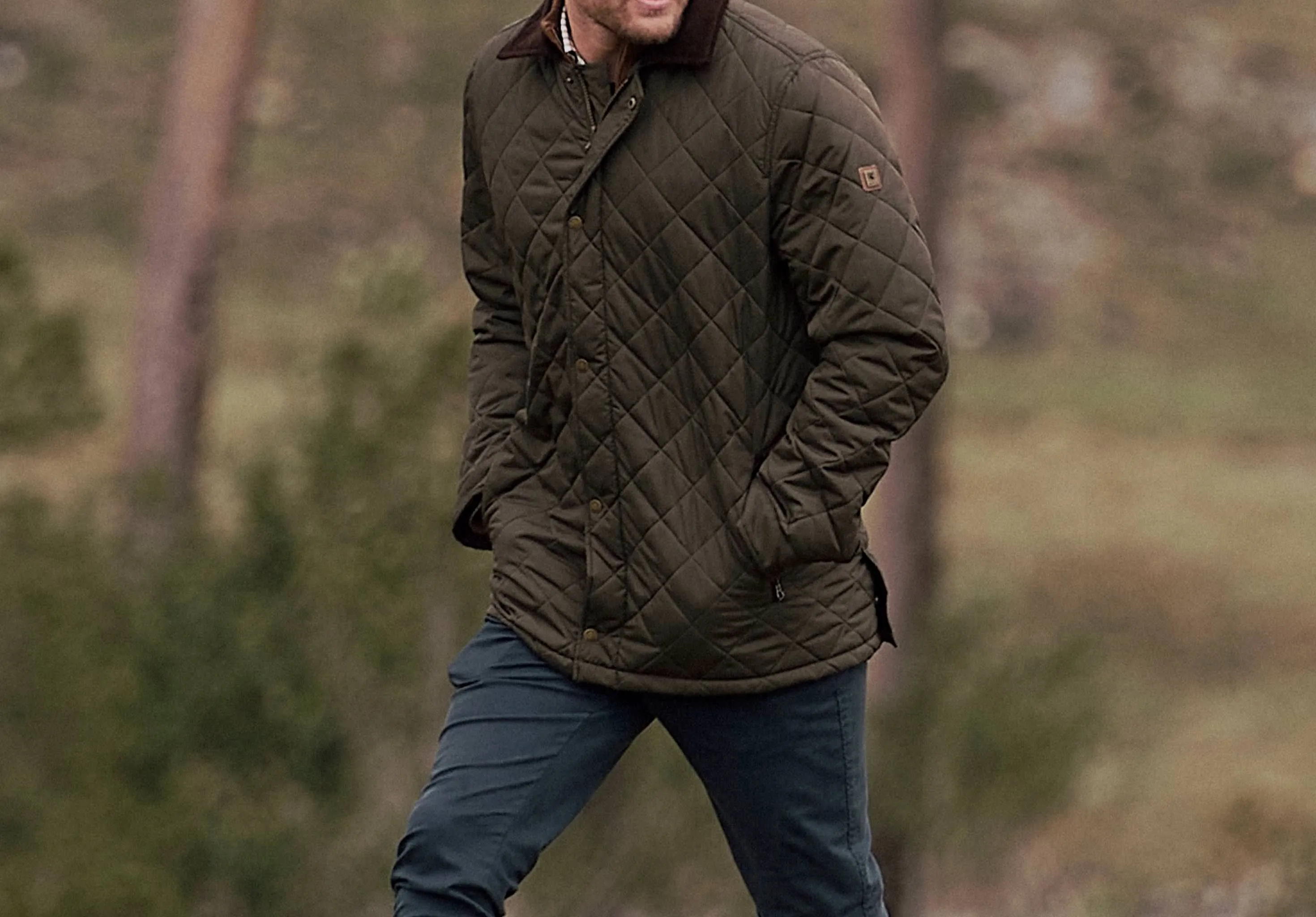 Mountusher Quilted Jacket - Olive