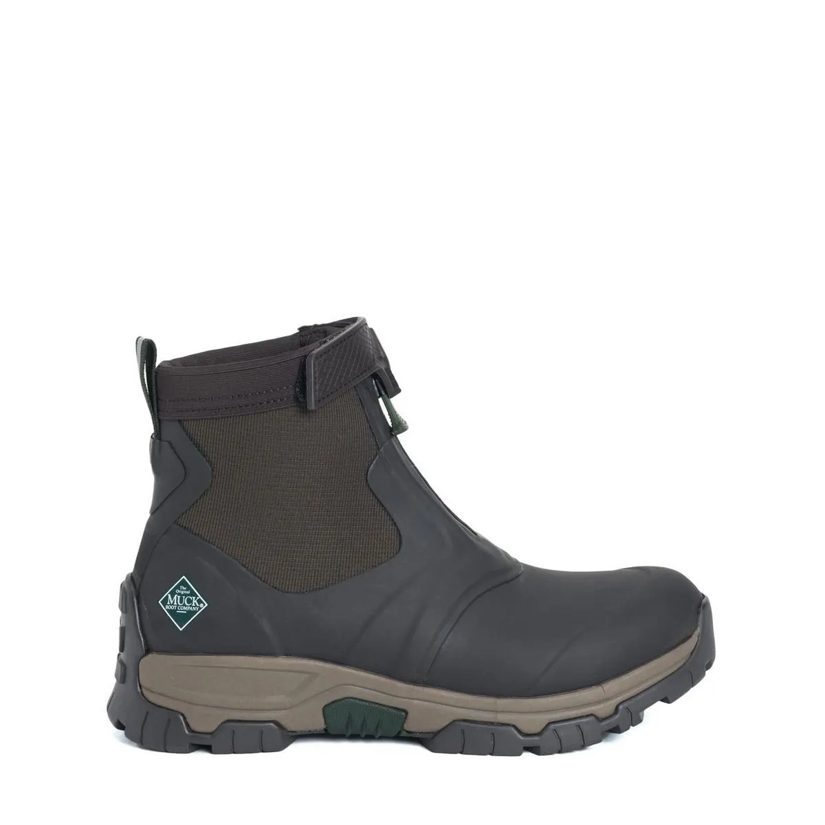 Muck Boots Apex Mid Zip Wellingtons Dark Brown