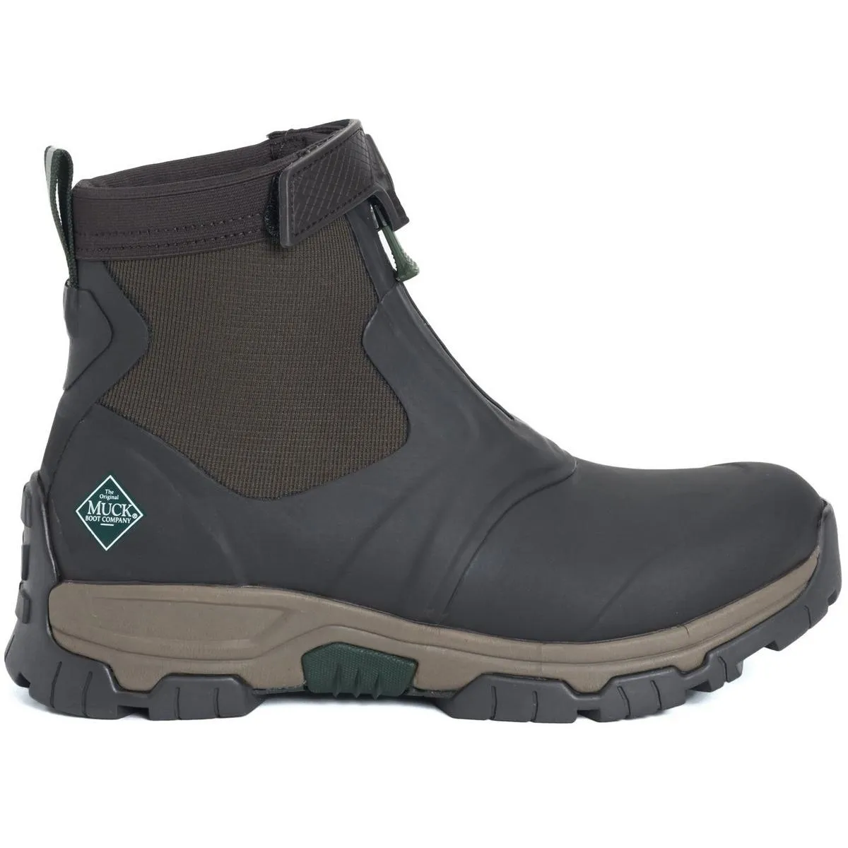 Muck Boots Apex Mid Zip Wellingtons Dark Brown