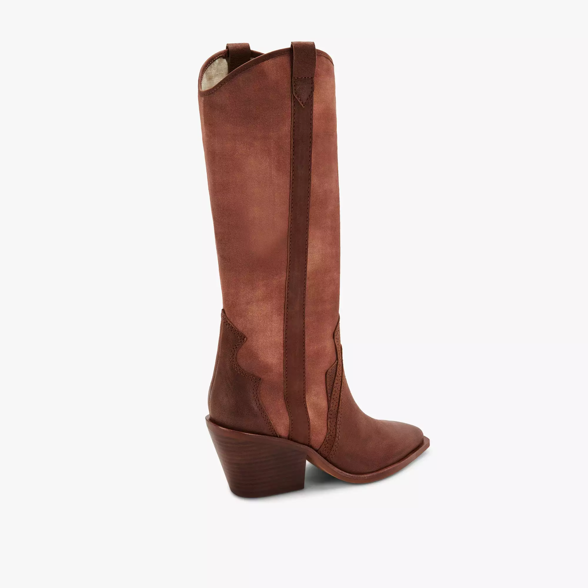 NAVENE BOOTS CHOCOLATE LEATHER - re:vita