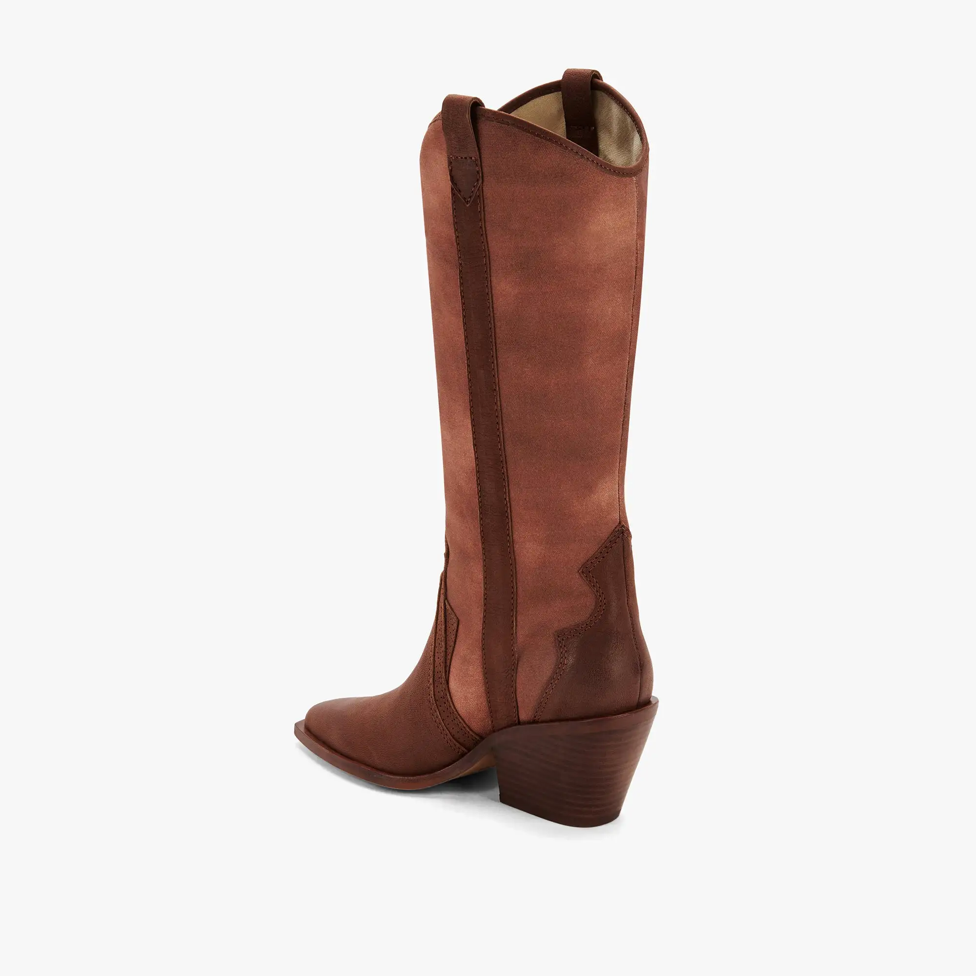 NAVENE BOOTS CHOCOLATE LEATHER - re:vita