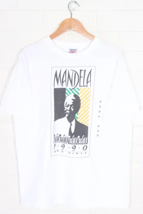 Nelson Mandela 1990 USA Tour Single Stitch T-Shirt USA Made (L-XL)