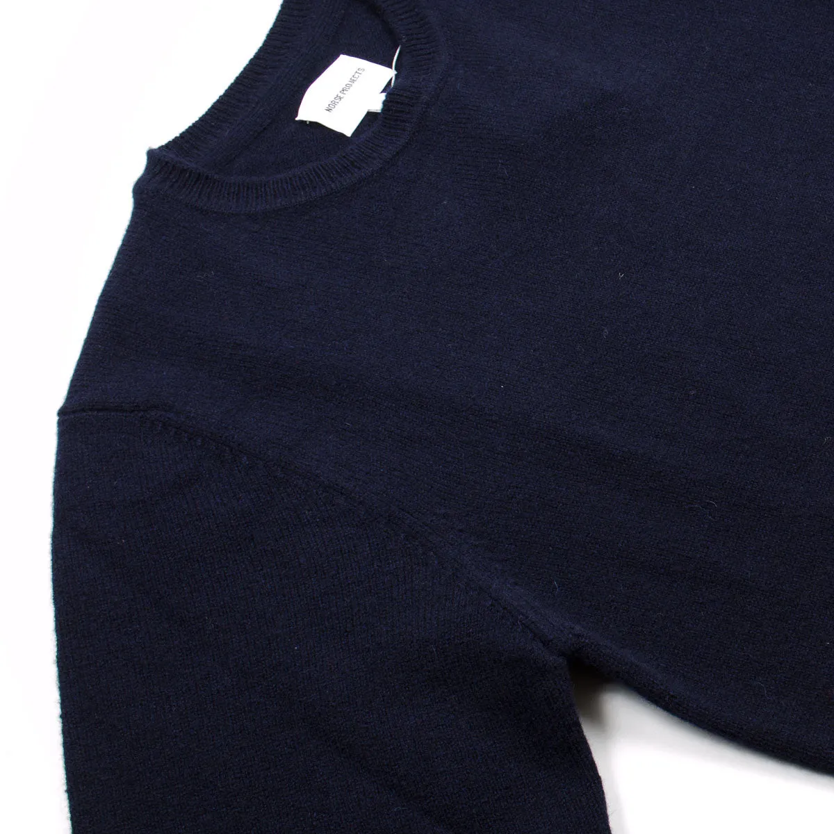 Norse Projects - Sigfred Lambswool Sweater - Dark Navy