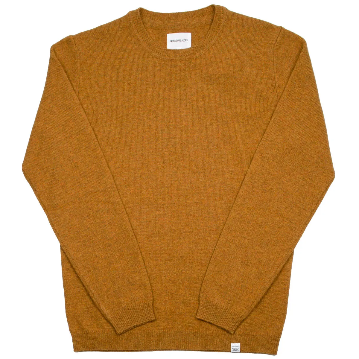 Norse Projects - Sigfred Lambswool Sweater - Montpellier Yellow