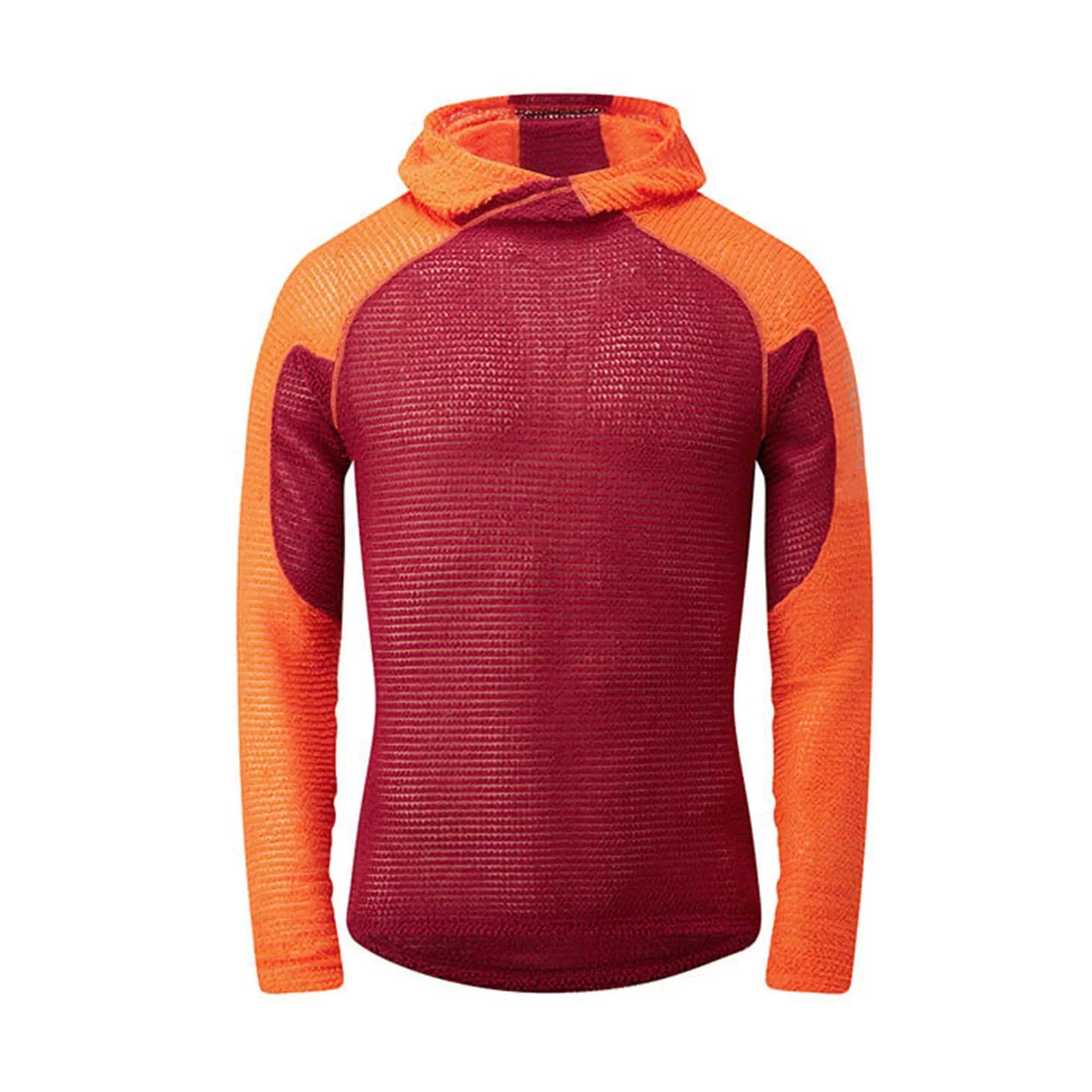 OMM  Men's Core Hoodie Dark Red/Orange