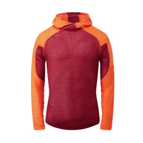 OMM  Men's Core Hoodie Dark Red/Orange