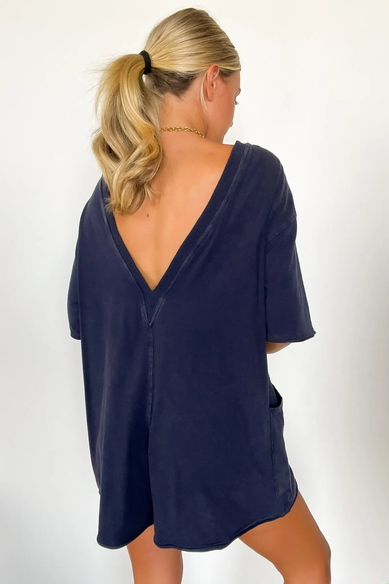 Payton Short Sleeve Relaxed Romper