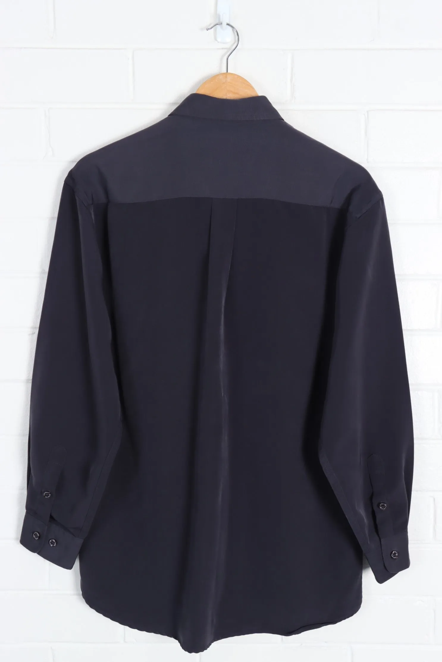 PIERRE CARDIN Espace Black Long Sleeve Shirt (M)