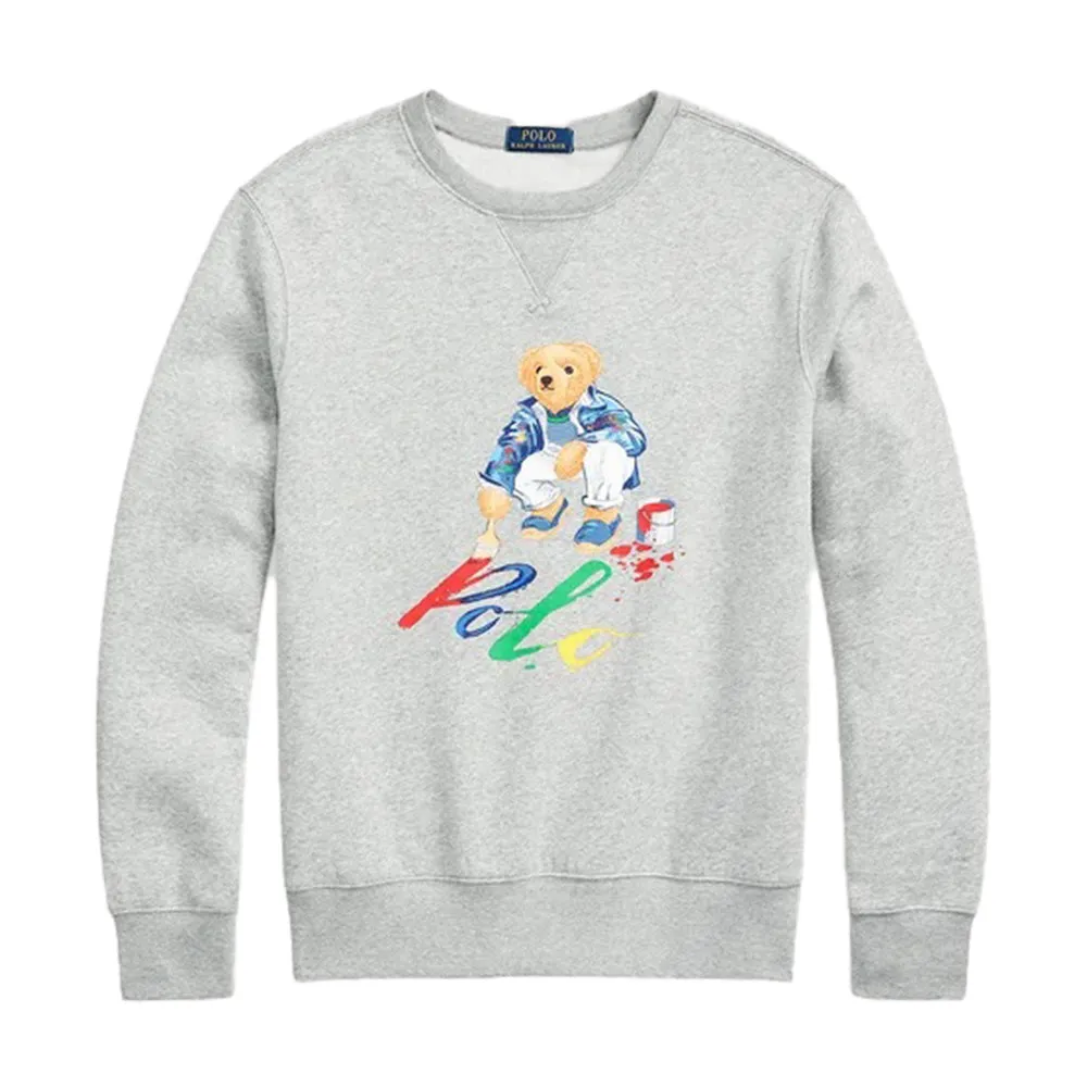 Polo Ralph Lauren Painter Bear Crewneck Sweater