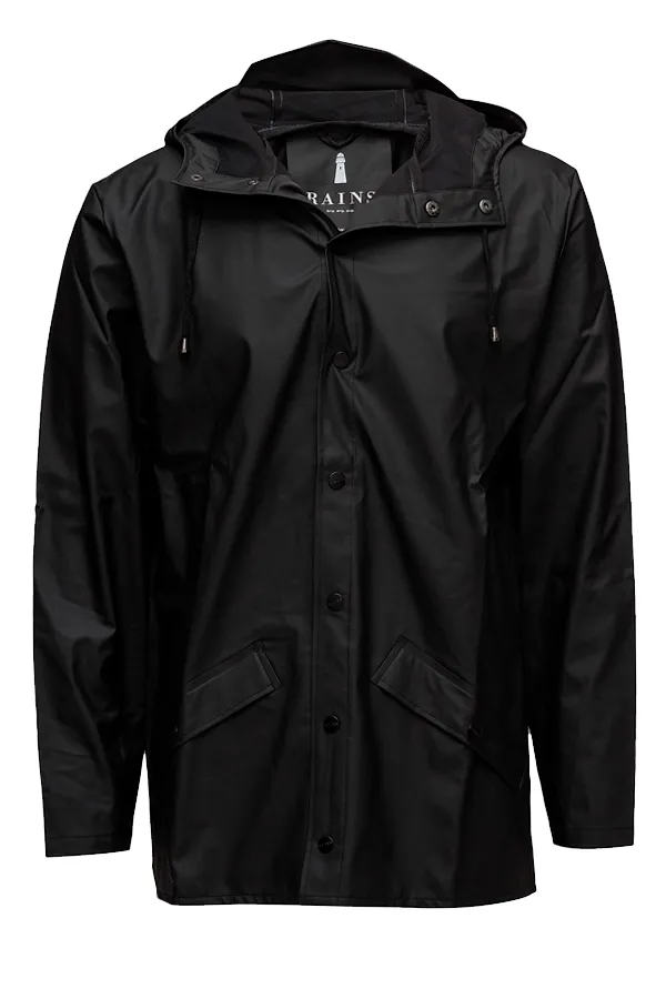 Rains Women 1201 Jacket Black